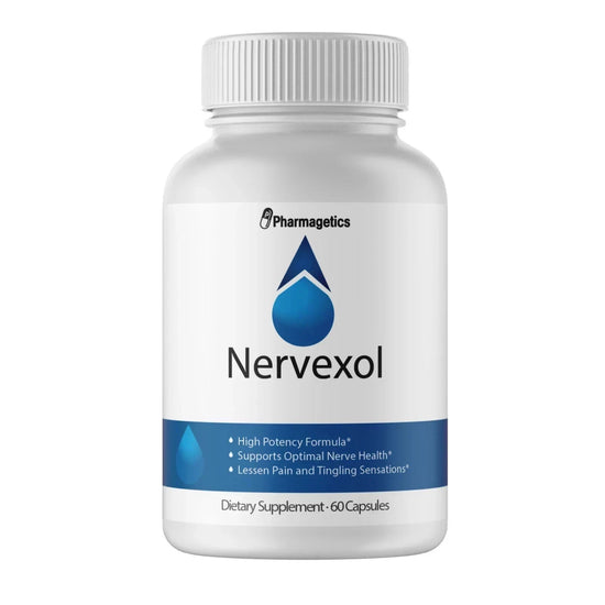 Nervexol for Neuropathy Pain Relief Nerve Support Formula 60 Capsules(Pack of 1)