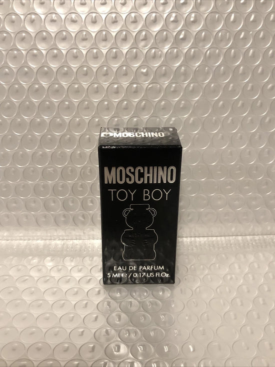 Toy Boy for Men by Moschino Eau de Parfum Mini Splash 0.17 oz - New in Box